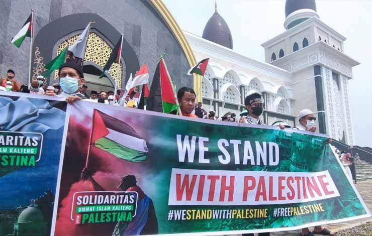 Dukungan Umat Islam terhadap Palestina