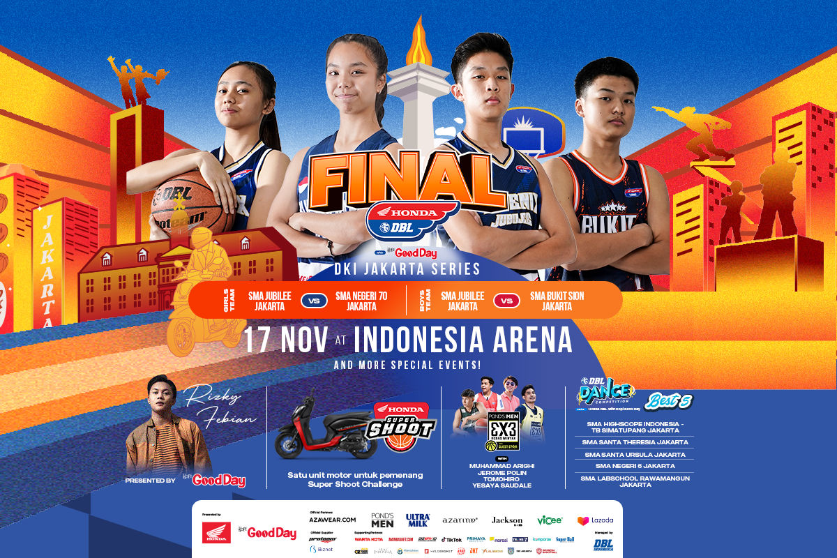 Cek Nih! Jadwal Final DBL Jakarta di Indonesia Arena, Berita DBL