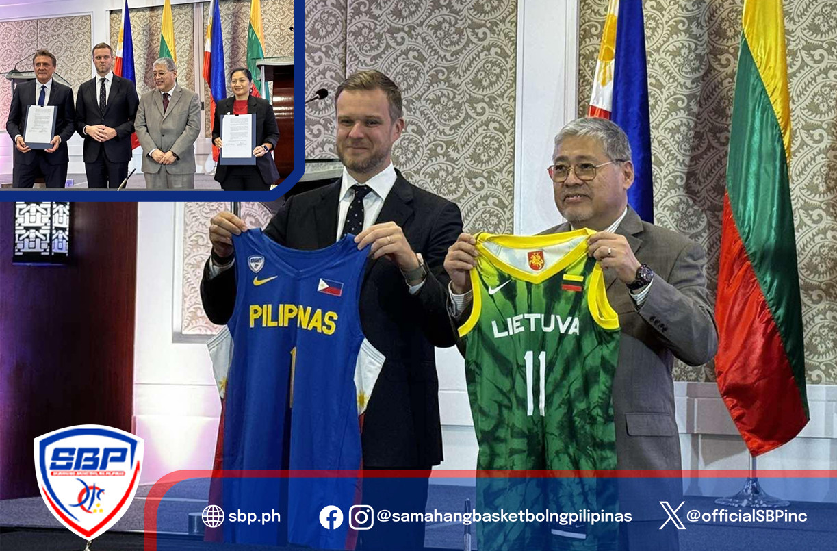 Lithuania Sepakati MoU Pengembangan Basket dengan Filipina, Berita FIBA
