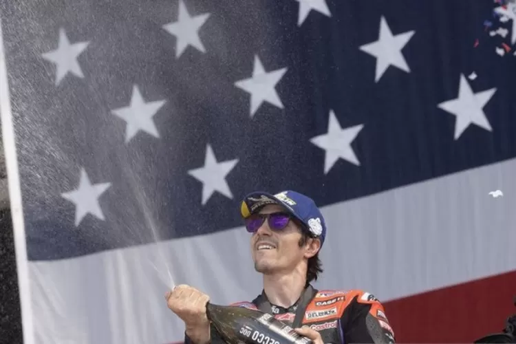 Maverick Vinales Dominasi Sprint MotoGP Amerika, Bagaimana Peluangnya di Balapan Utama? , Terupdate