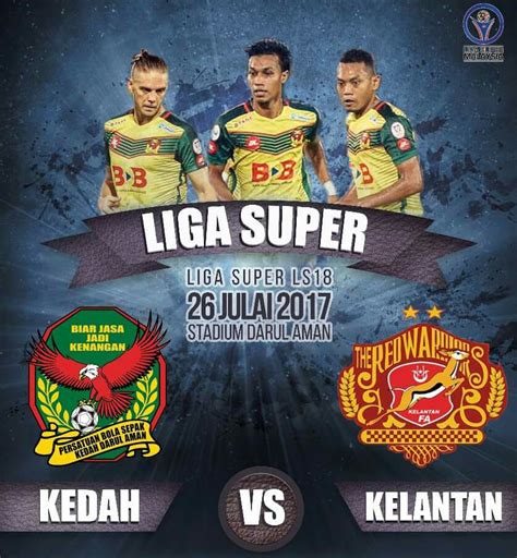 Gambar Pertandingan Kedah Vs Kelantan United